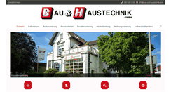Desktop Screenshot of bau-und-haustechnik.com